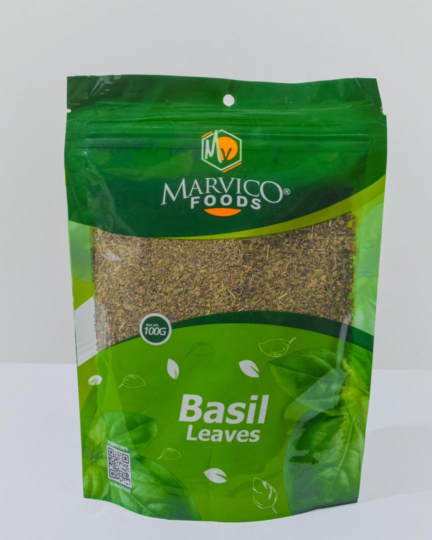 Akwụkwọ Basil (obere akpa)