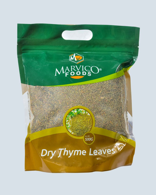 Akwụkwọ thyme kpọrọ nkụ (obere akpa)