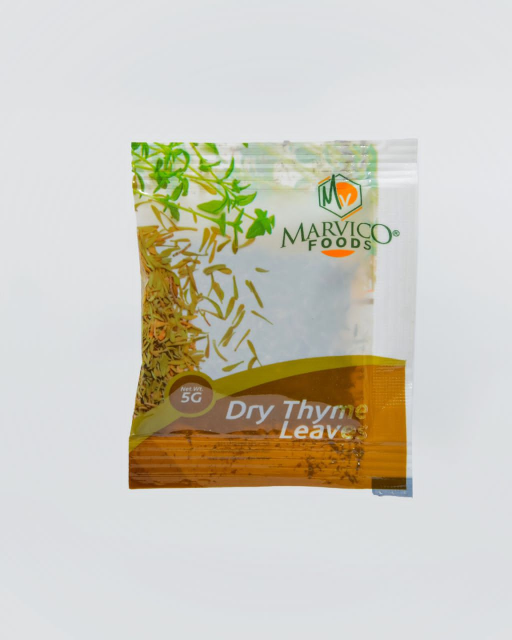 Akwụkwọ Thyme kpọrọ nkụ (Sachet)