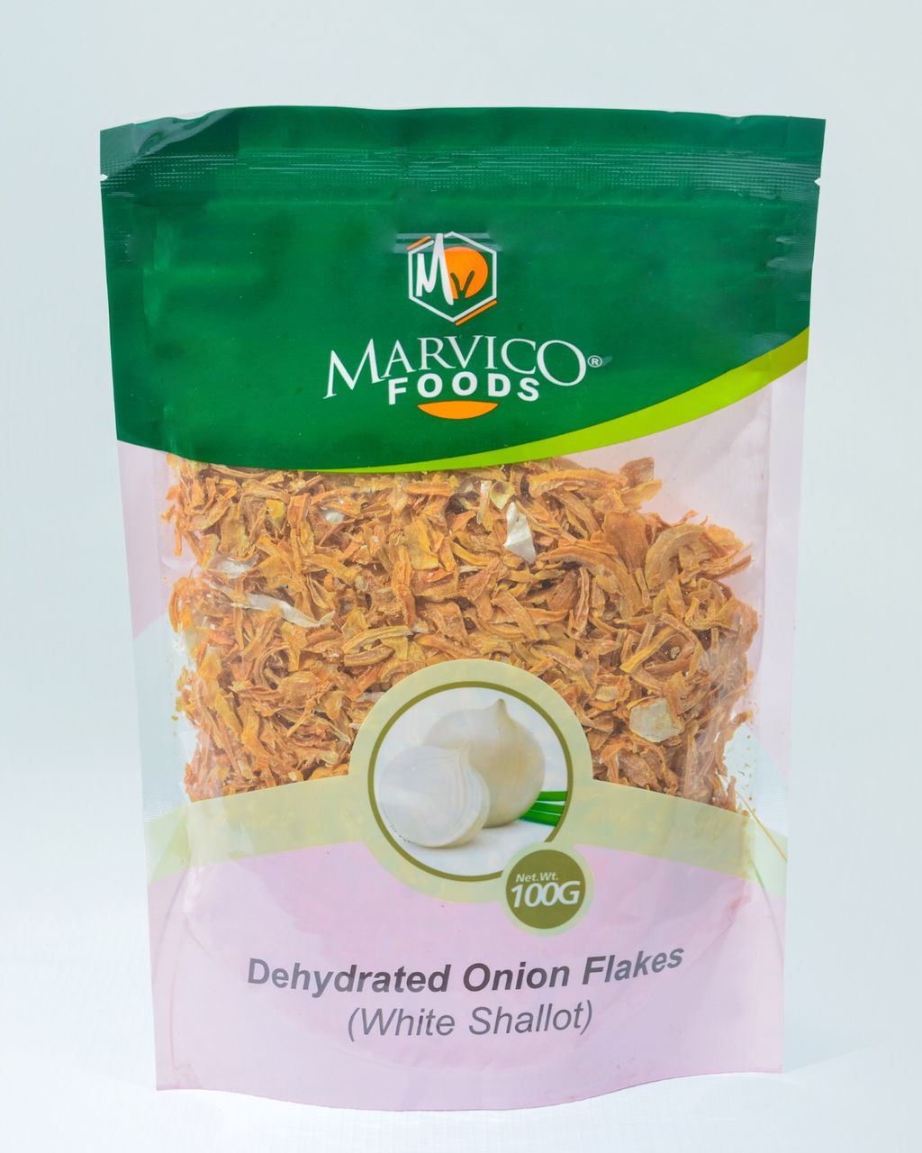 Dehydrated Onion Flakes - White Shallot (pouch)