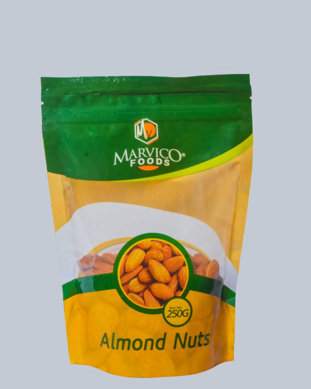 Mkpụrụ almond (obere akpa)