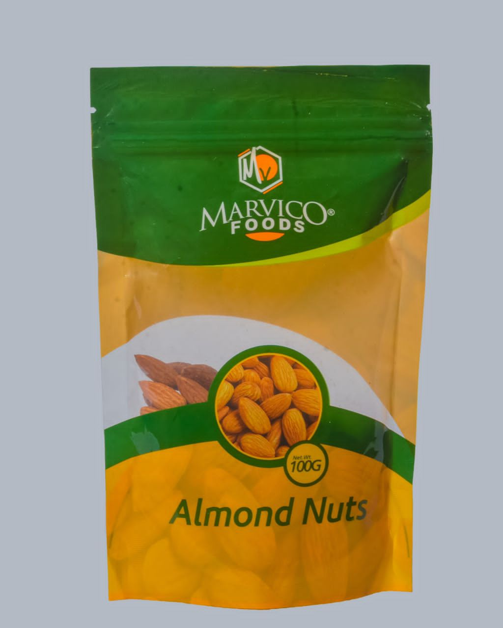 Mkpụrụ almond (obere akpa)