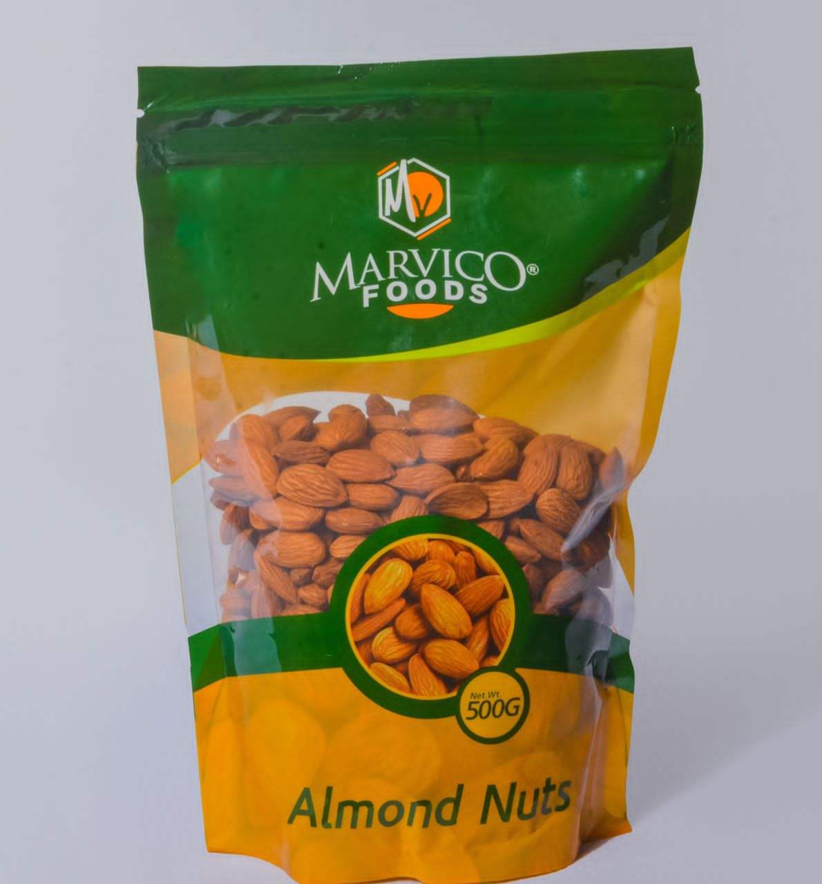 Mkpụrụ almond (obere akpa)